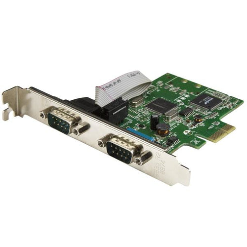 StarTech.com 2-Port PCI Express Serial Card with 16C1050 UART - RS232 StarTech.com 2-Port PCI Express Serial Card with 16C1050 UART - RS232